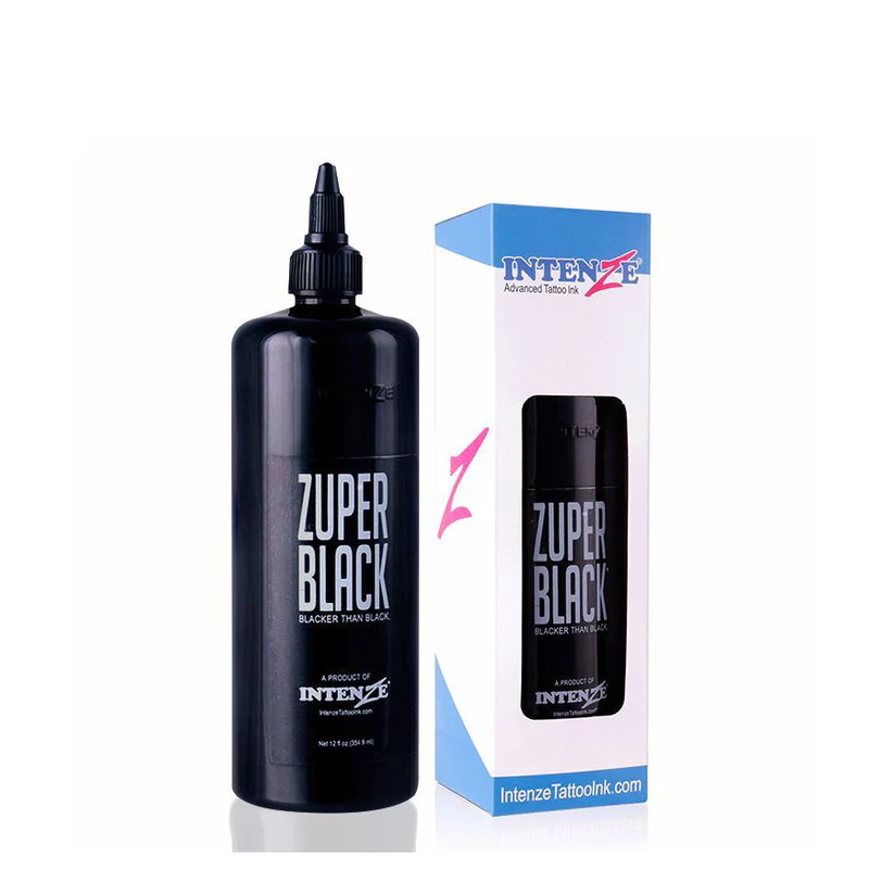 Intenze Zuper Black Tattoo Ink 