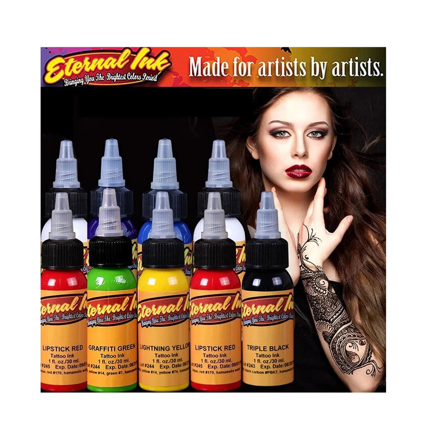 Eternal Tattoo Colors - Individual Bottles - 0.5oz