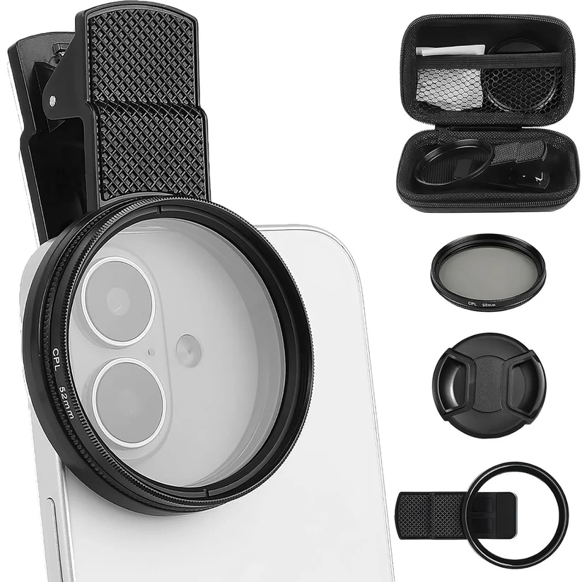 Tattoo Photography Polarizing Filter 52mm – No Reflections & Balanced Light