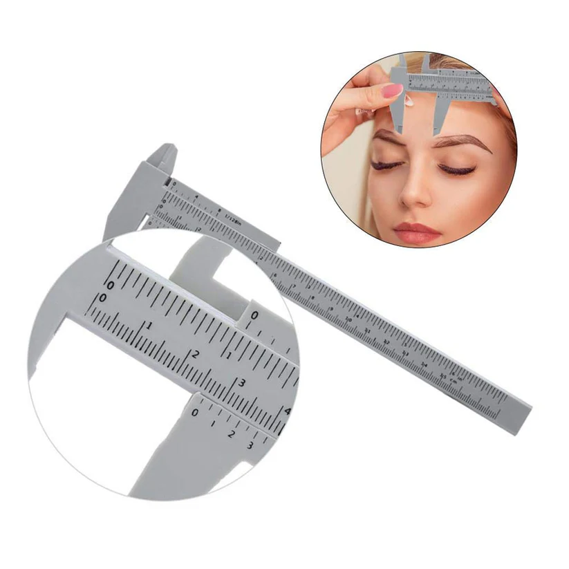 Mini Eyebrow Ruler-Scale