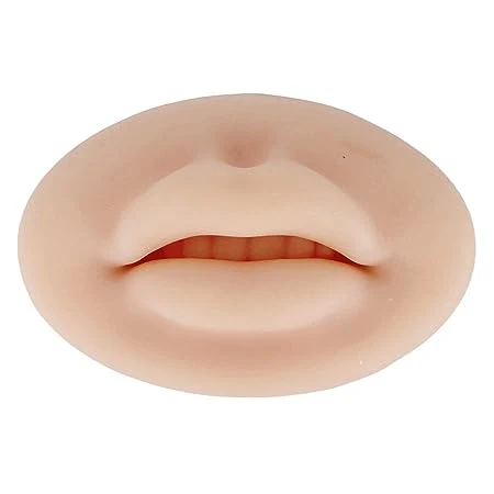 Fake Silicone Tattoo Lips Practice Skin